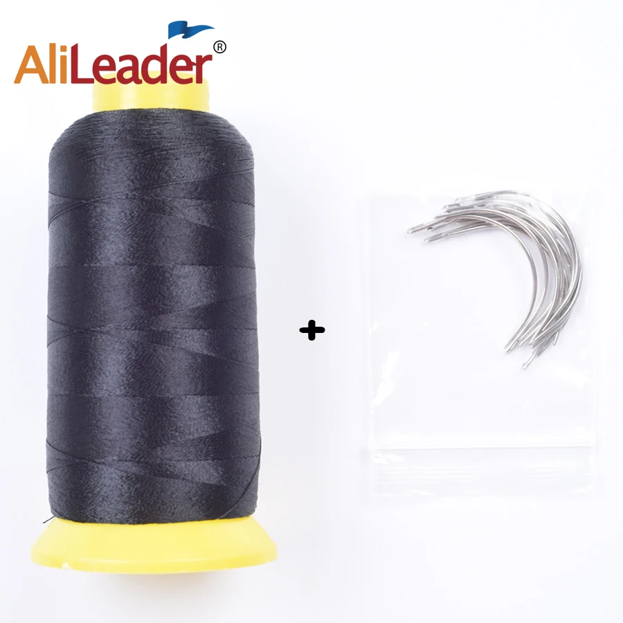 Alileader 1 рулон высокие сильные волосы нить для наращивания нейлоновая нить из нержавеющей стали C Тип спицы Профессиональный парик делая инструменты