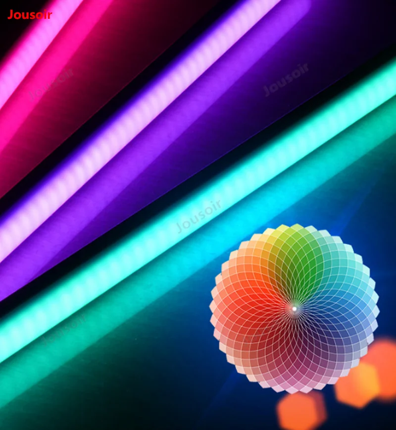 90 см пленка светильник бар светодиодный фото заполняющий светильник RGB цвет фотографии светильник трубки светильник набор T03 NO00DG