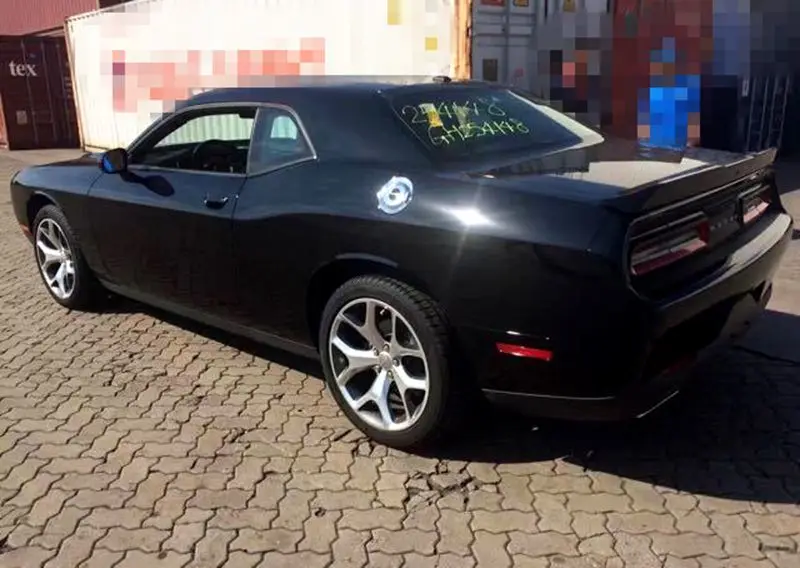 Для Dodge Challenger спойлер задний спойлер Высокое качество ABS Материал грунтовка Цвет автомобильное украшение в виде хвостового крыла