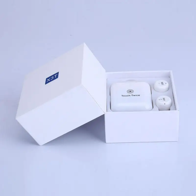 Новые X3T Беспроводные Bluetooth 4,2 многофункциональные кнопочные гарнитуры мини TWS Touch operation Stero наушники 6 цветов