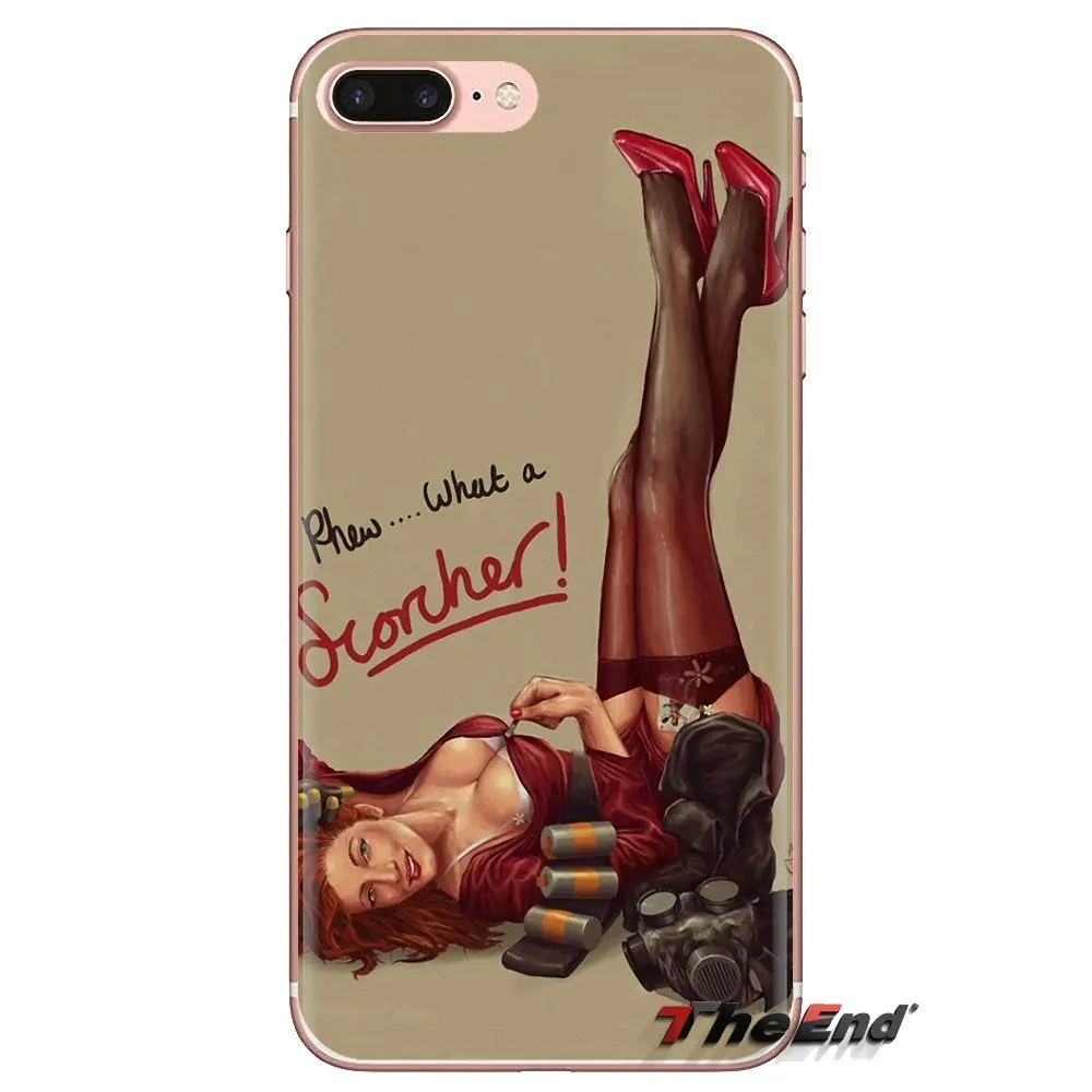 Мягкие прозрачные чехлы для Sony Xperia Z Z1 Z2 Z3 Z5 compact M2 M4 M5 C4 E3 T3 XA Huawei Mate 7 8 Y3II pretty Pin Up Girl |