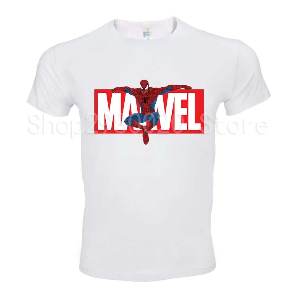 2018 новый модный бренд MARVEL футболки Мстители Бесконечная война Футболка мужская с