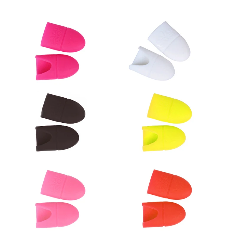 5 шт./партия силиконовые накладки для ногтей защитные перчатки | Красота и