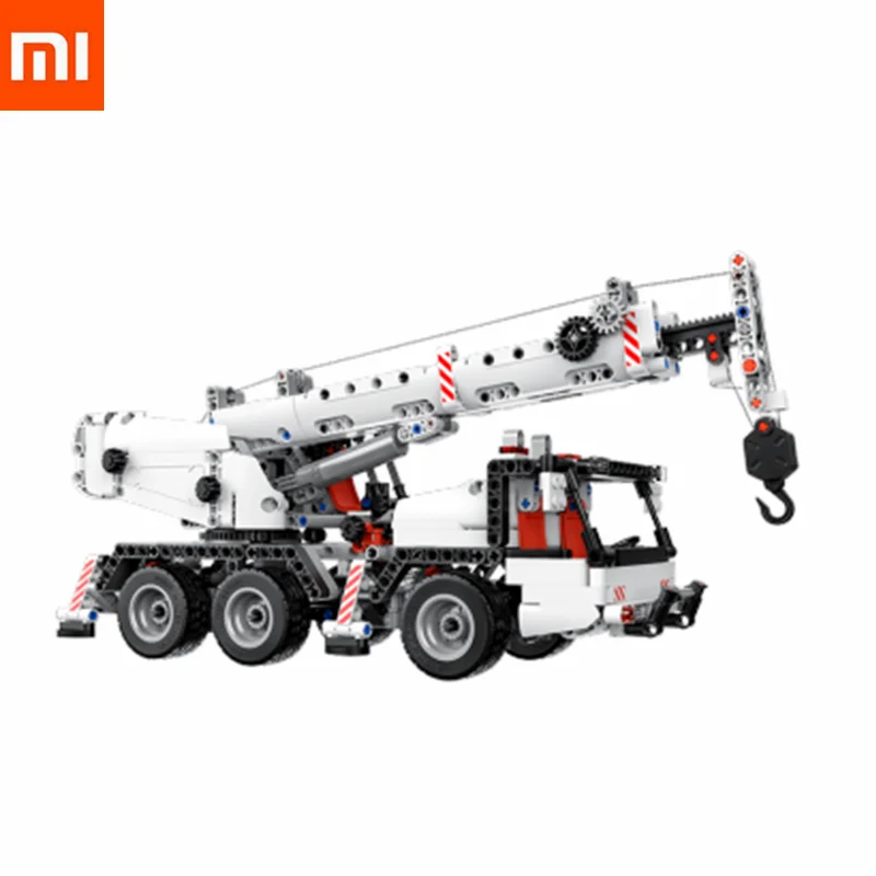 Конструктор Xiaomi Mitu миниатюрный город инженерный кран робот Обучающие игрушки
