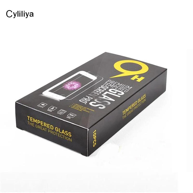 0 26 мм 2.5D 9H закаленное стекло для защиты экрана iPhone 8 8plus X 7 7plus 6 6s 5s 5 4 plus 100 шт. в