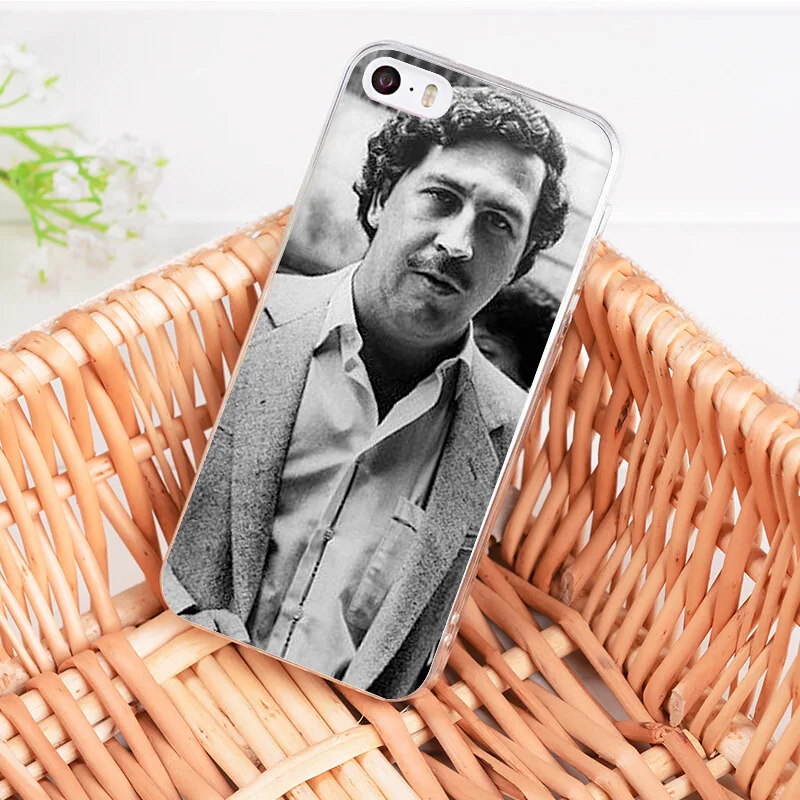 MaiYaCa чехлы для телефонов модные Pablo Escobar дизайн с принтом мягкий прозрачный чехол для iphone 11 Pro 7 6 6S 8 Plus XS XR X Coque