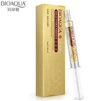 bioaqua 24k gold foil skin care brand hyaluronic acid liquid moisturizing serum anti wrinkle anti aging collagen essence oil