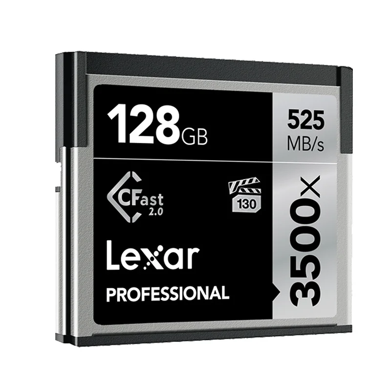 Оригинальная карта памяти Lexar 3500X CF 525 128 64 ГБ 256 512 CFast 2 0 профессиональная камера