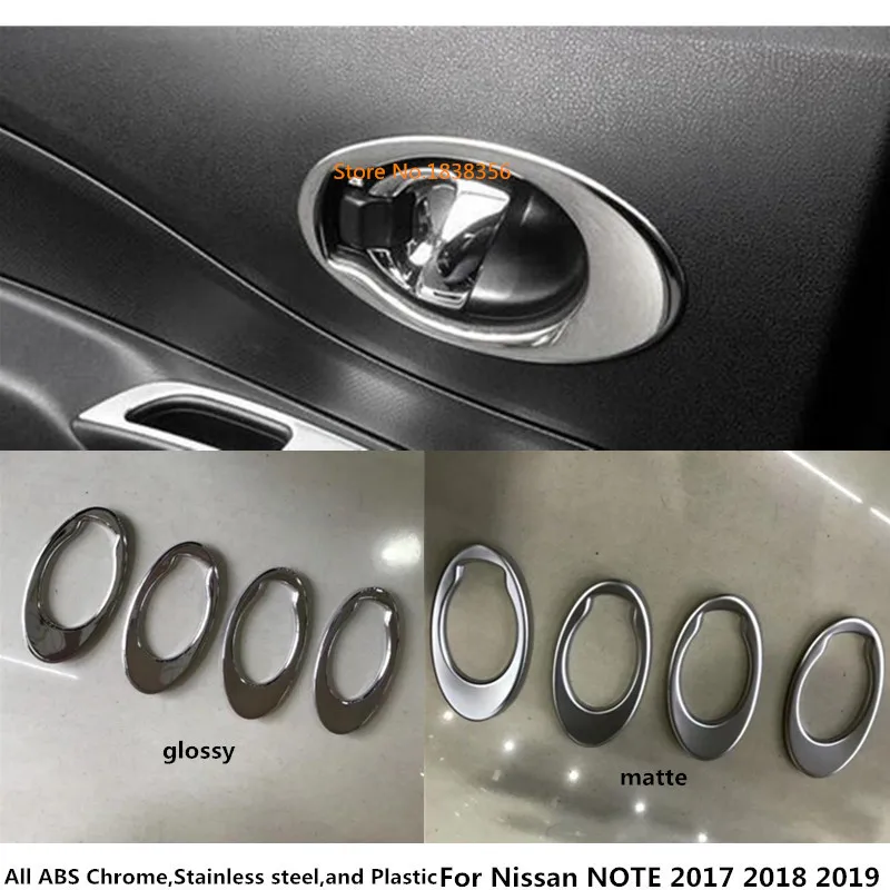 4 шт. хромированные/матовые панели для Nissan NOTE 2017 2018 2019 2020|Лепнина интерьера| |