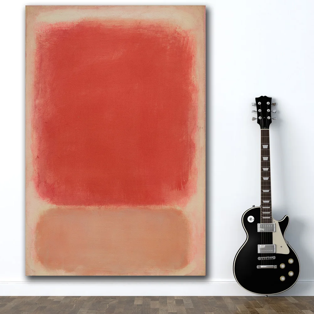

Rothko-Red-and-Pink-on-Pink by Mark Rothko Classical Still Life Oil Painting Living Room Canvas Modern Pictures For Art No Frame