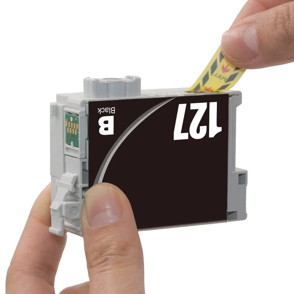12 шт. картридж с чернилами 127 совместимый Epson Stylus NX625 NX530 633 630 635|ink cartridge|compatible ink