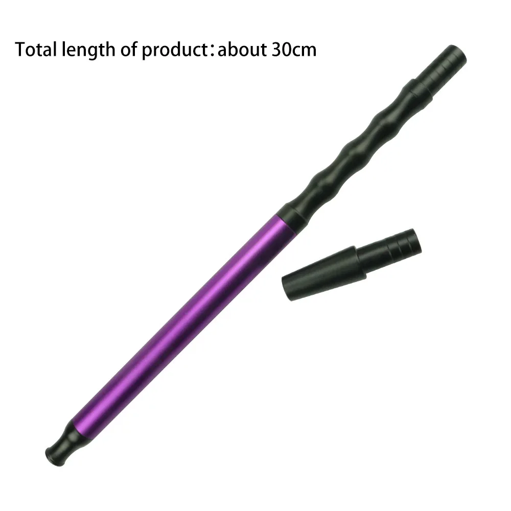 Purple SY 1 Набор 30 см Набор ручек для кальяна диаметр 12 мм силиконовый шланг Аксессуары для кальяна - Цвет: Purple