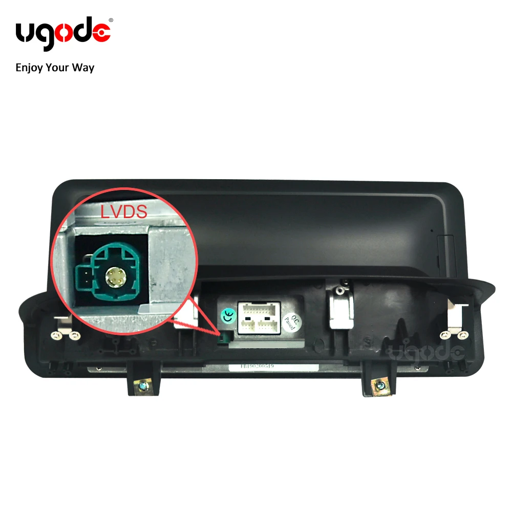 Ugode Android 7 1 Автомобильная навигационная система GPS кнопка iDrive 10 25 &quotIPS большой