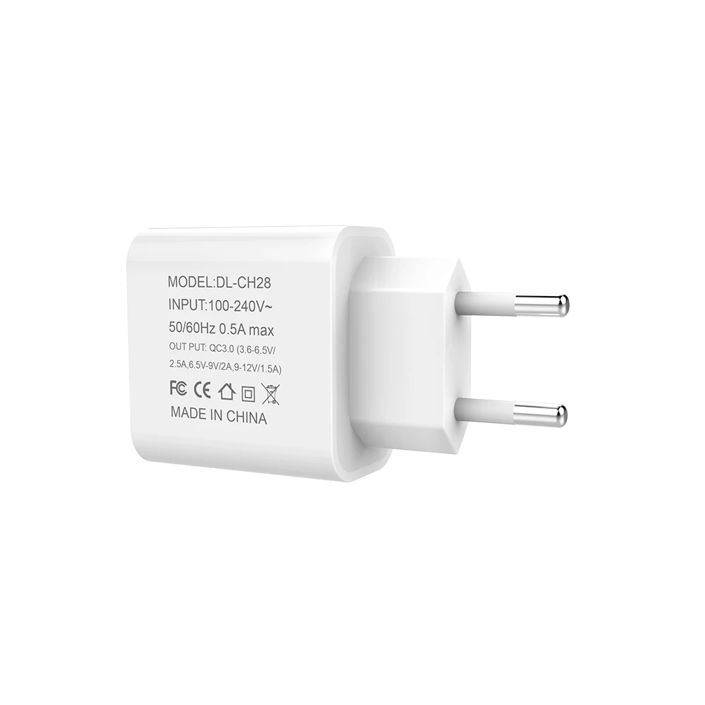 Устройство для быстрой зарядки Doolike EU Plug Quick Charge 3 0 FCP быстрое зарядное устройство