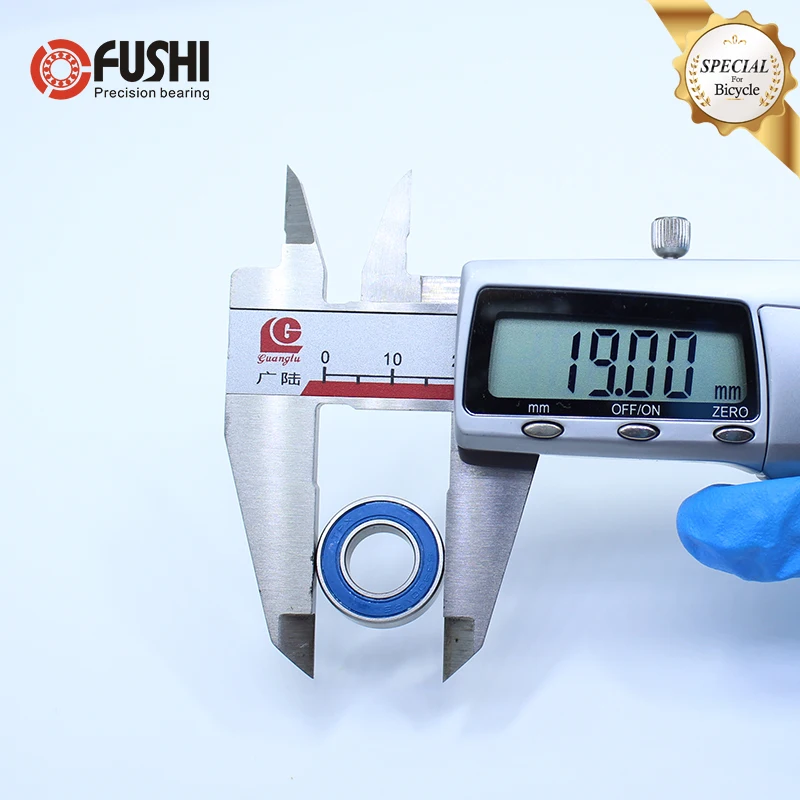 63800 2RSV MAX подшипник 10*19*7 мм (1 шт.) полный для велосипеда детали ремонта 2RS RSV