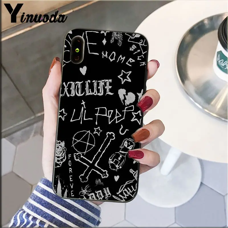 Yinuoda Lil Peep Bo чехол для телефона высокого качества iPhone X XS MAX 6 6s 7 7plus 8 8Plus 5 5S SE