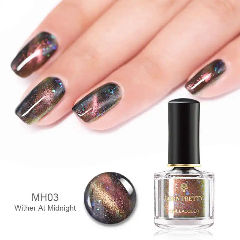BP-MH03 BORN PRETTY 3D Магнитный Блестящий лак для ногтей 6 мл голографический лак для глаз хамелеона кота - Цвет: BP-MH03