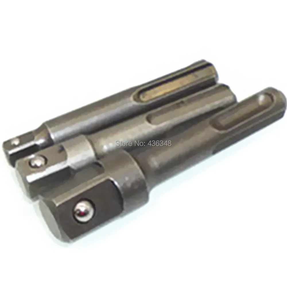 3x Sds Plus Комплект расширения гнезда силы удара 1/4 &quot3/8&quot 1/2 &quotПривод бит быстрого