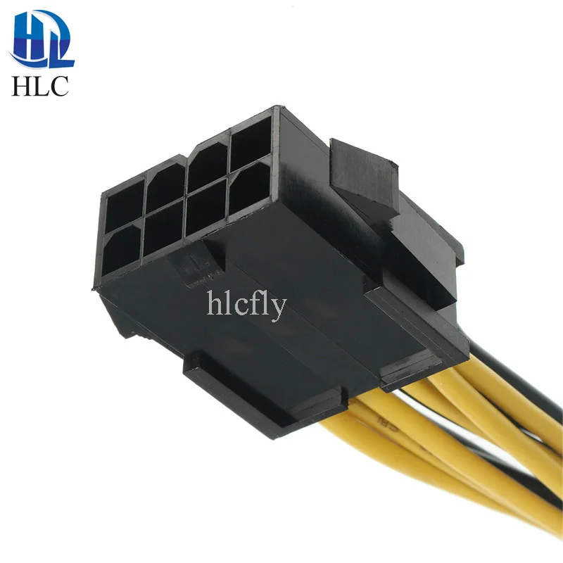 PCI Express Graphics Card Connector PC Power Supply Cable CPU Molex 8pin to 2 PCI-e 8(6+2)pin Internal Splitter |