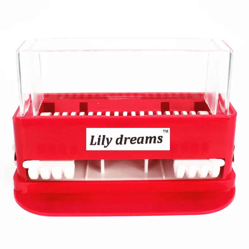 1 шт. портативная щетка-тампон коробка для хранения синие/розовые ресницы