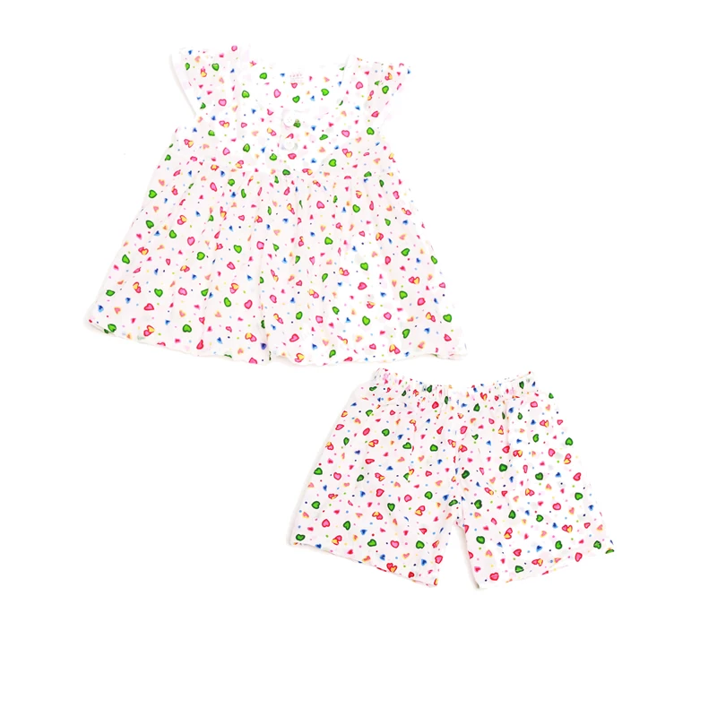 Комплекты одежды для девочек футболки без рукавов с принтом любовь + шорты 2