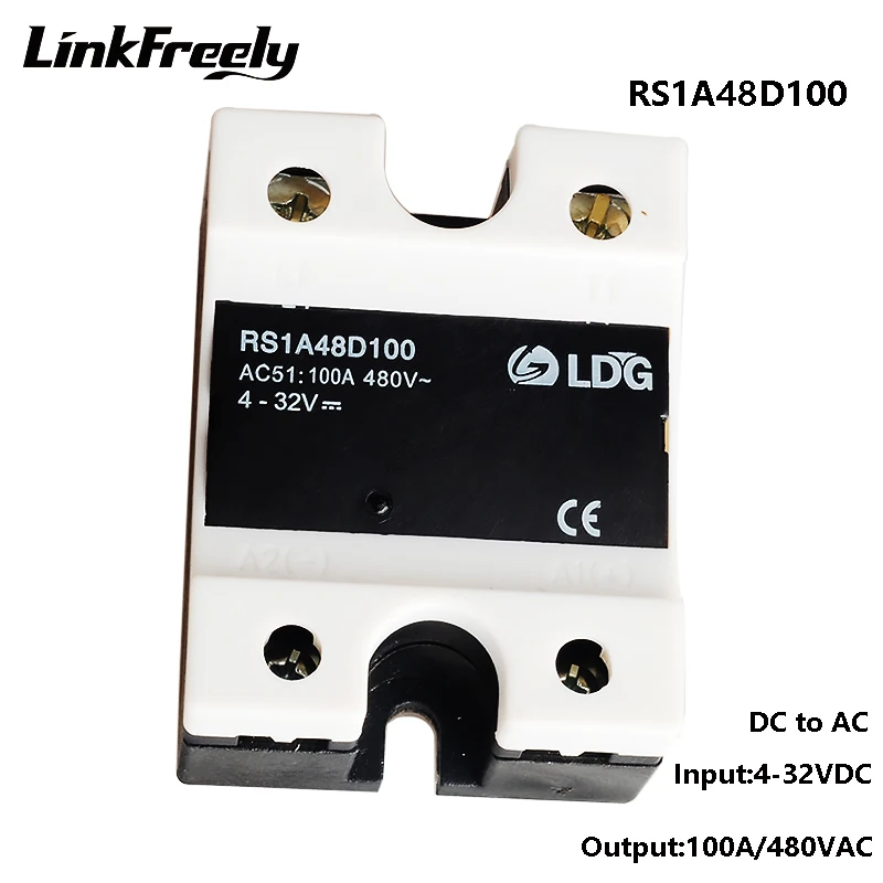RS1A48D100 2 шт. мини твердотельное реле Triac SSR 5 в 12 В 24 32 постоянного тока Входной Выход