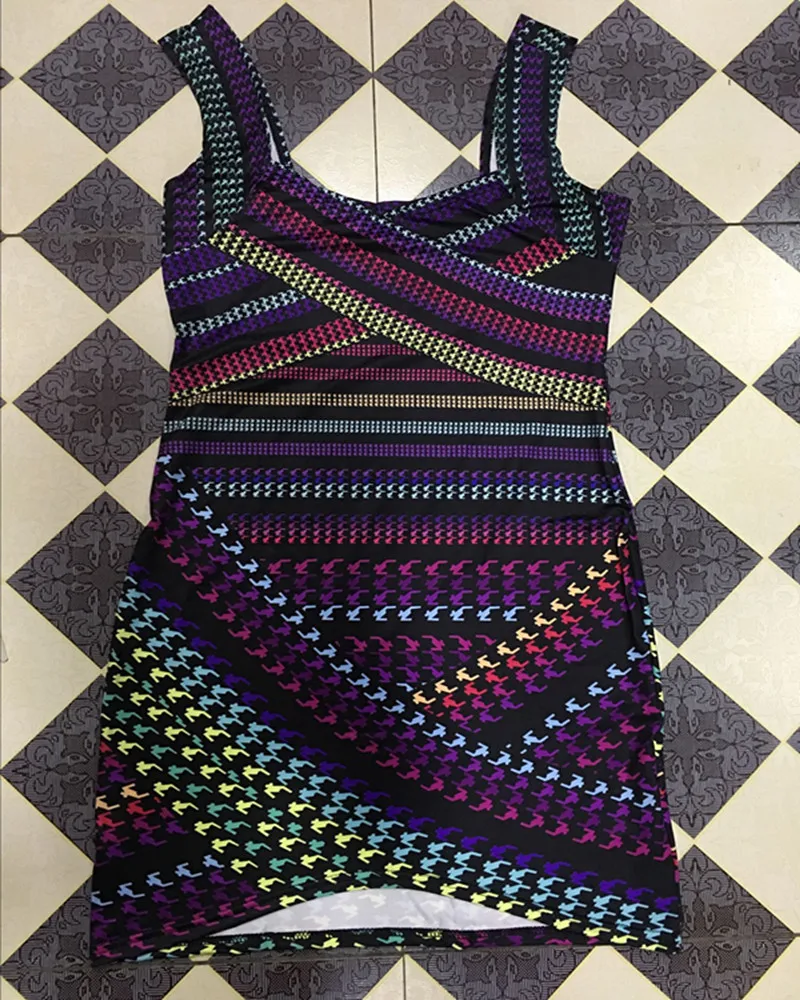 ZLUX 2018 Новое Европейское женское модное полиэфирное платье Летнее народное на