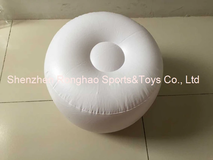 Плюшевый плюшевый надувной стул в мультяшном стиле кресло пуф для спальни