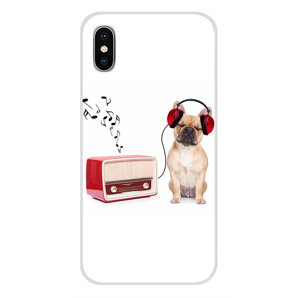 Милая музыкальная кошка Пудель собака для Huawei G7 G8 P7 P8 P9 P10 P20 P30 Lite Mini Pro P Smart Plus 2017 2018