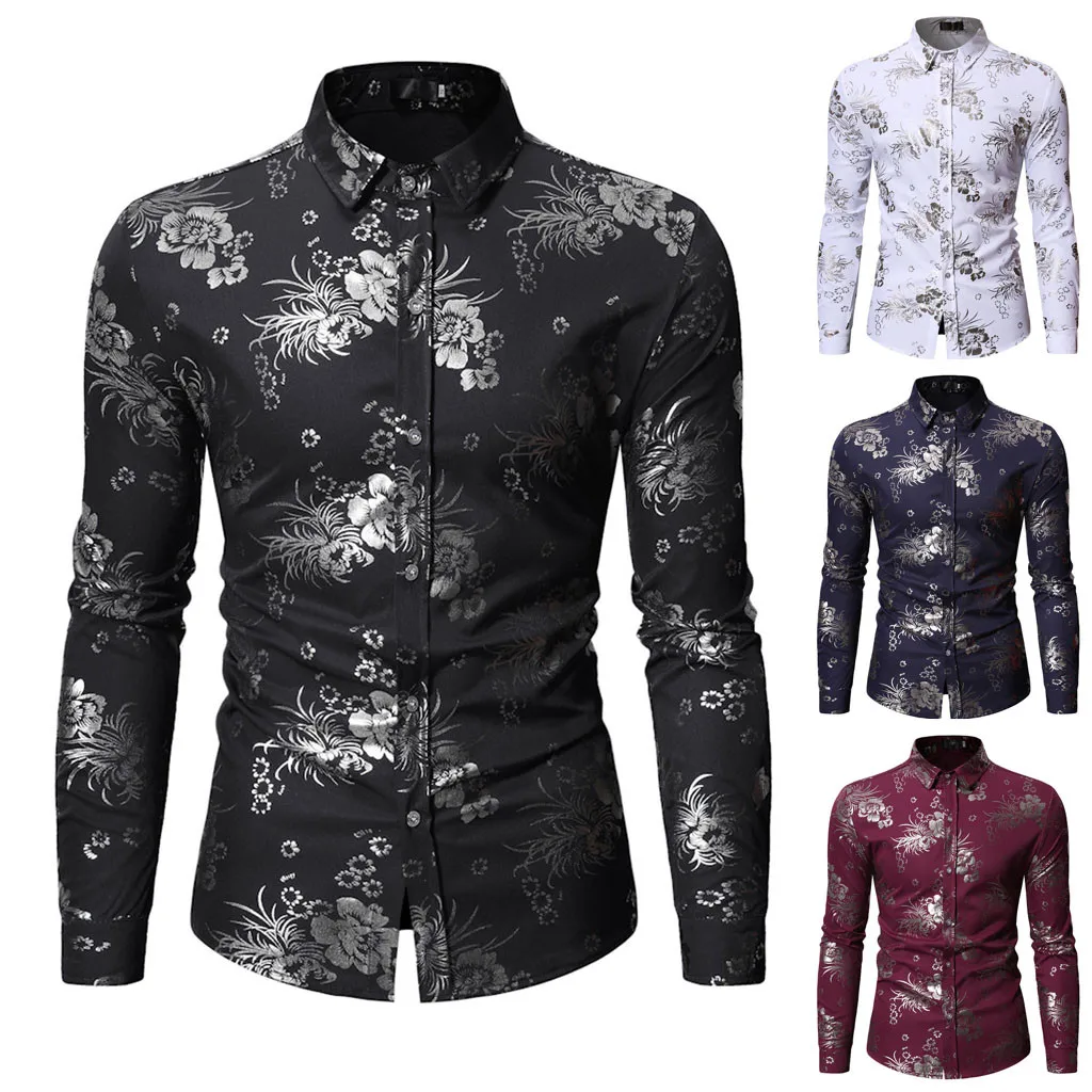 Забавная Мужская футболка модная мужская Повседневная Блузка с длинным рукавом