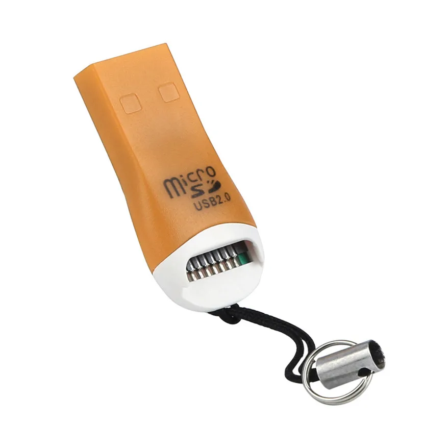 Новый высокоскоростной USB 2 0 Мини Micro SD T-Flash TF M2 Устройство для чтения карт памяти