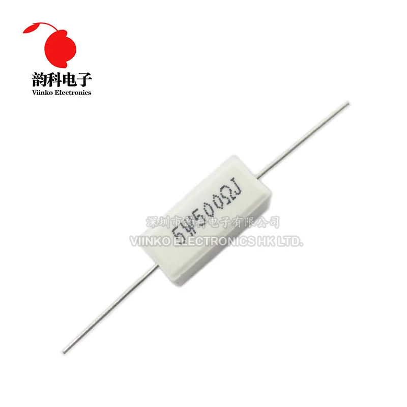 200pcs 5W 5% Cement Resistor Power Resistance 0.1 ~ 10K 0.1R 0.5R 1R 10R 100R 0.22 0.33 0.5 1 2 5 8 10 15 20 25 30 100 1K ohm |