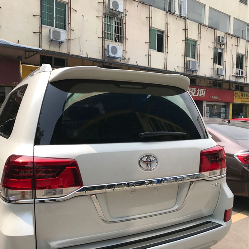 Для Toyota Land Cruiser Prado LC200 LC 200 ABS пластмассовый задний спойлер land cruiser спойлер грунт или DIY Цвет