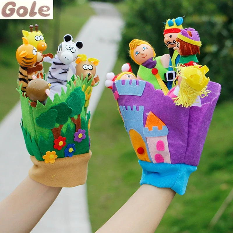 Brinquedos Menino Toy Story Animal Finger Puppets Set Amusing Game Parent Child Interaction Teaching Toys Family | Игрушки и хобби