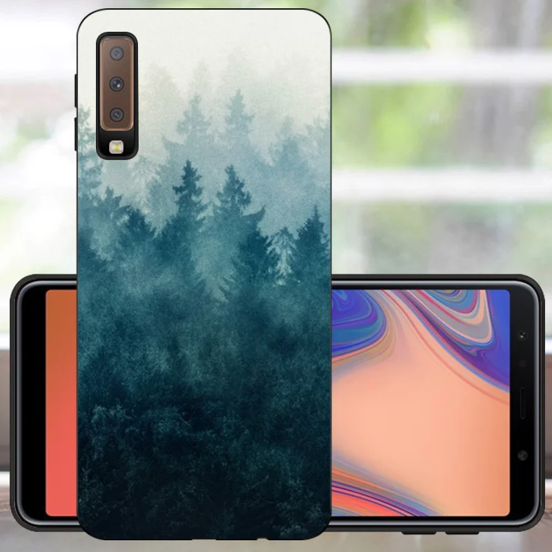 FANATU для Funda samsung Galaxy A7 чехол для samsung A7 силиконовый чехол-бампер для телефона samsung Galaxy A7 A750