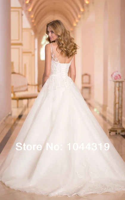 Off The Rack Wedding Dresses A Line Floor Length Court Train Appliques High Spaghetti Straps Sleeveless Natural Backless Built I|dress giraffe|dress