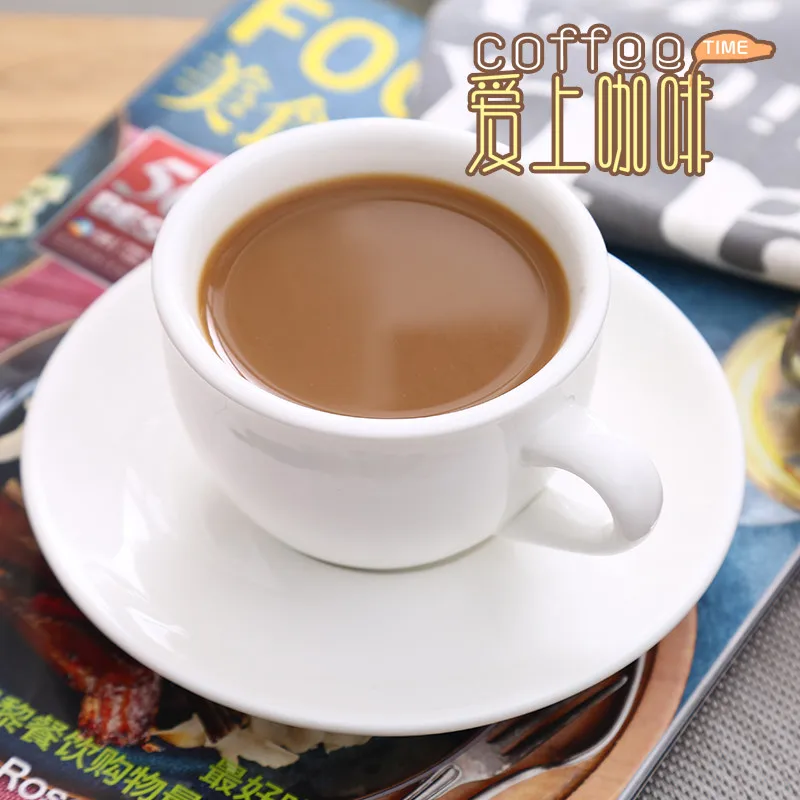 Керамическая кофейная чашка в австралийском стиле набор блюдце креативная 180 мл