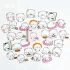 Милые маленькие полные бумажные этикетки для дневника 45 шт.коркор. наклейки для рукоделия и скрапбукинга Декоративные реалистичные стикеры Канцтовары для творчества