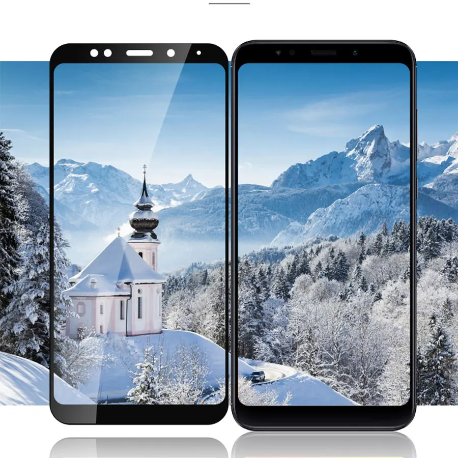9D край Полное покрытие экран закаленное стекло на для Xiaomi Redmi 5 Plus 5Plus Стекло Note 4X 4 X