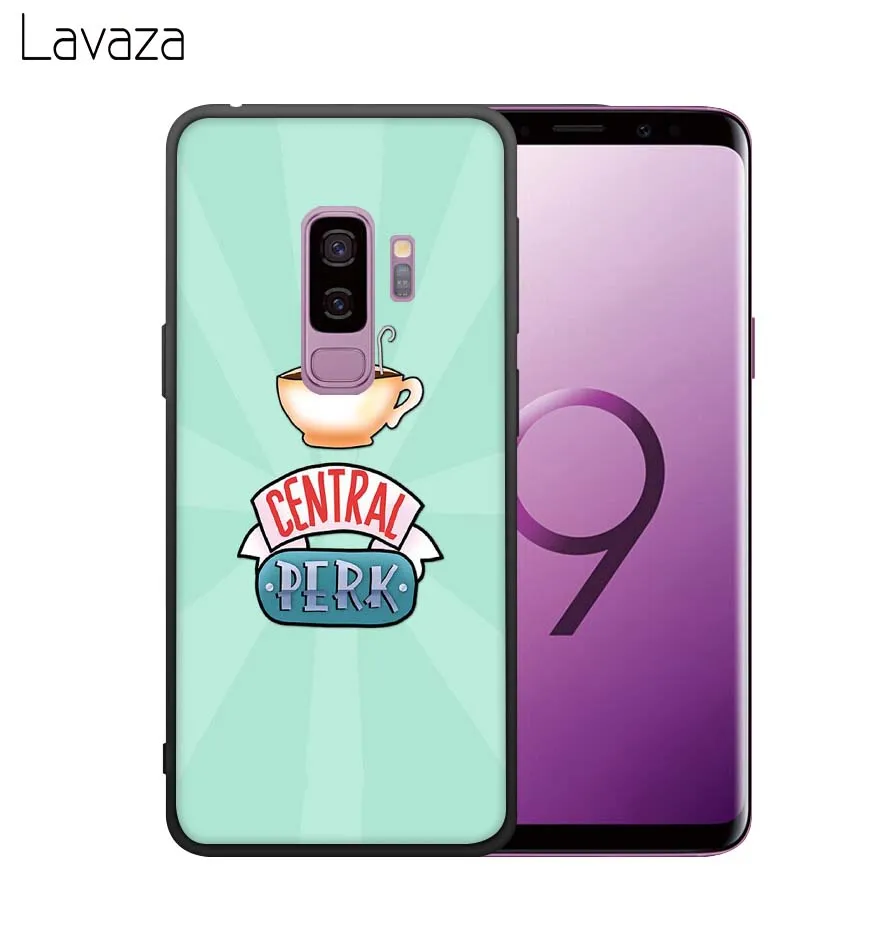 Lavaza Central Perk Coffee friends tv show Soft TPU Case Cover for Samsung Galaxy S8 S9 S10 Plus S10e A6 A8 A9 J6 2018 Cases | Мобильные
