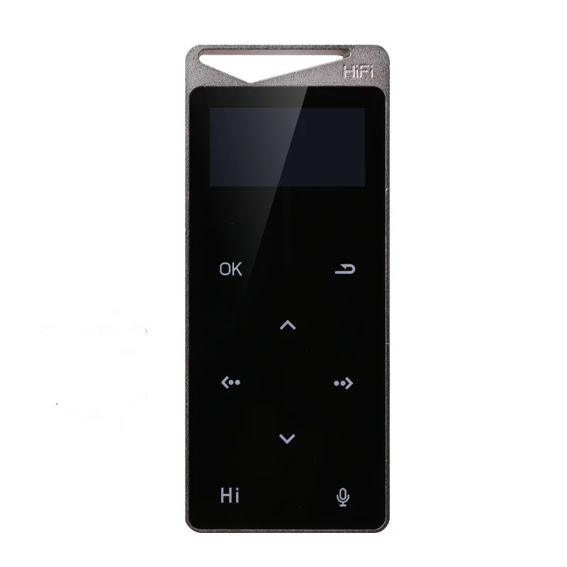 HIFI MP3 музыкальный плеер 8 ГБ с двумя разъемами для наушников без потерь мини FM радио Запись электронная книга полностью металлический спортивный плеер с подвесным отверстием