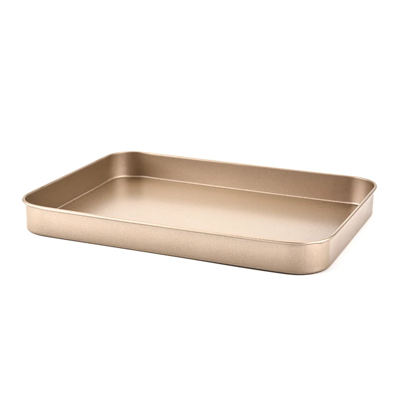 10 дюймов Форма для выпекания из углеродистой лотки стали печенье пицца форма