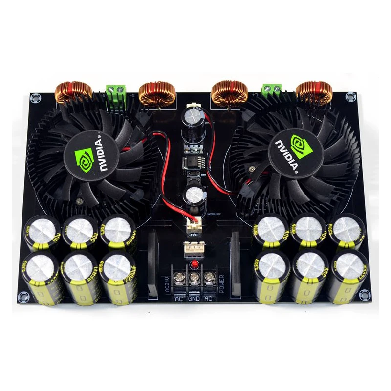 HIFI аудио TDA8954 420 Вт + 2 0 Класс D плата цифрового усилителя мощности | Электроника