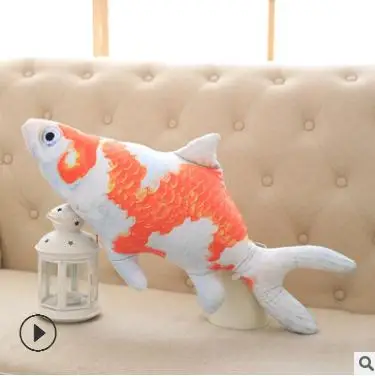 20/40/60cm i Crucian Fish Pillow Stuffed Plush Animal Little Toy Cartoon Dolls Kids Toys Valentines Party Gifts 18 | Дом и сад