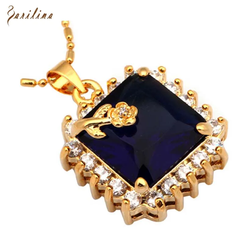 Женские ожерелья и кулоны из белого циркония с покрытием серебра наивысшего