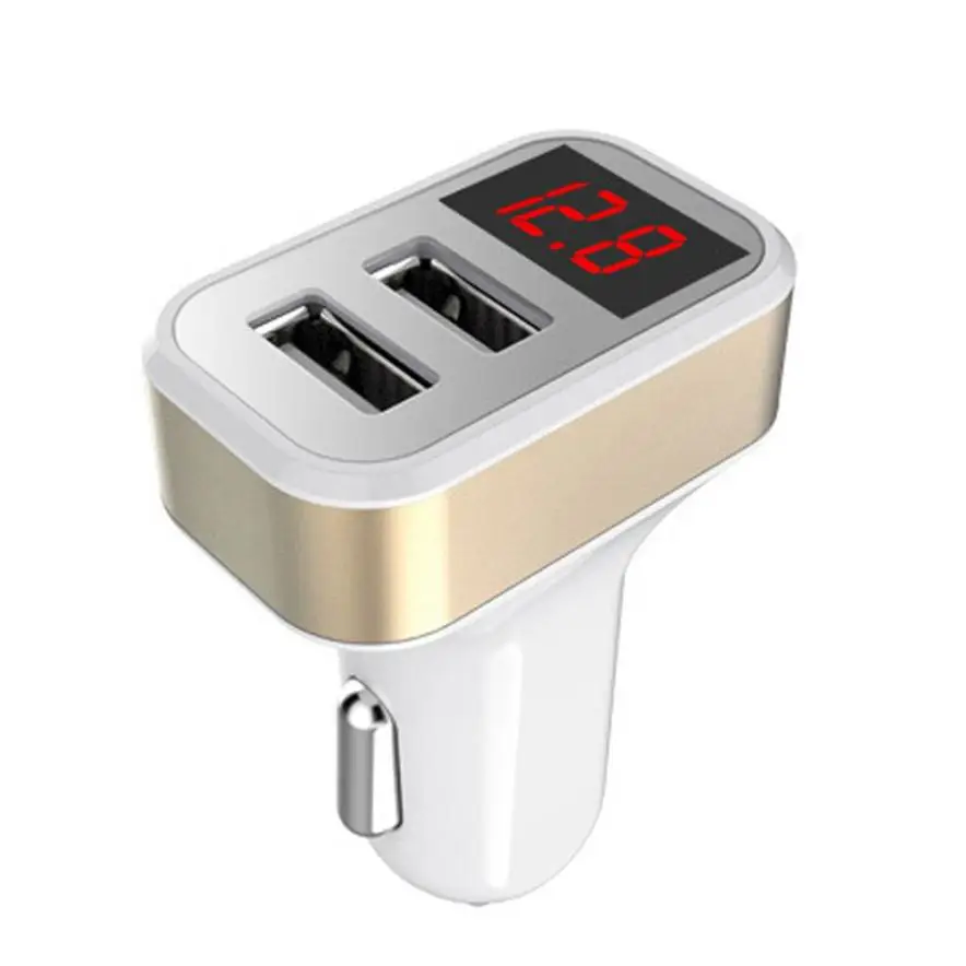 LANDFOX 2018 на 2-портный Dual Порты USB 4.8A автомобиля Зарядное устройство быстрой