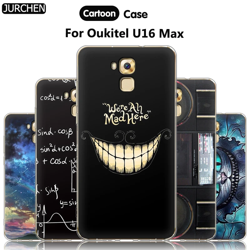 Чехол JURCHEN для телефона Oukitel U16 Max 6 0 дюймов силиконовый мягкий мультяшный модный