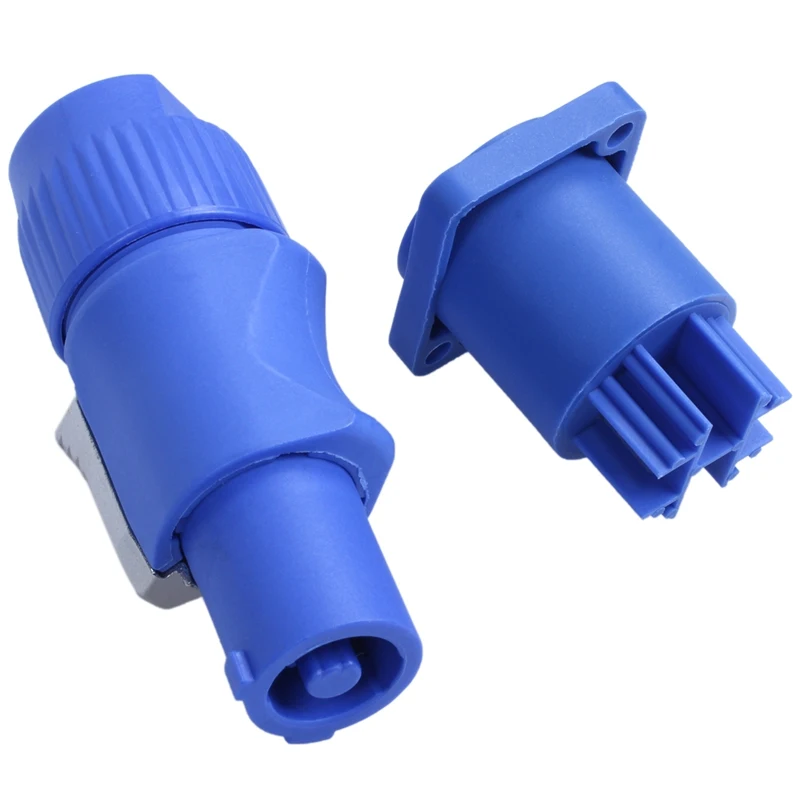 

10 set PowerCON Type A NAC3FCA+NAC3MPA-1 Chassis Plug Panel adapter
