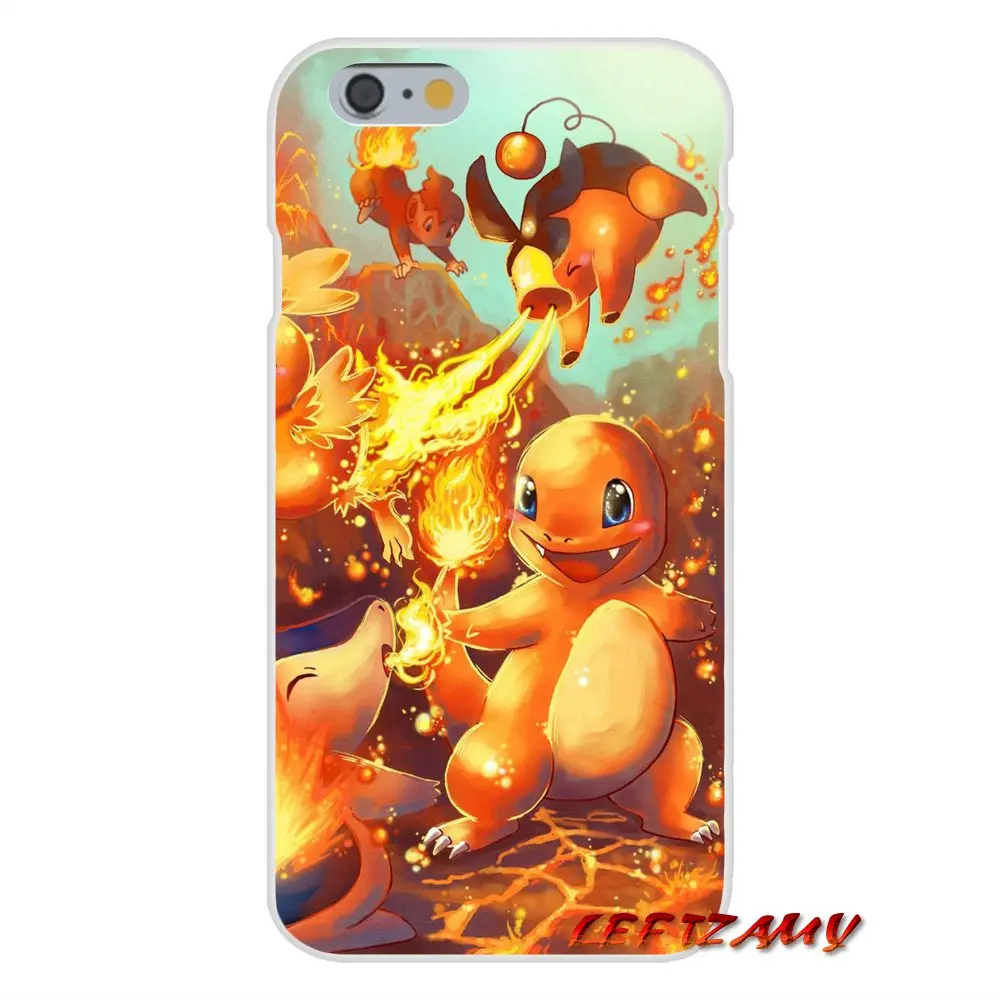 Soft Transparent Shell Case For Motorola Moto G LG Spirit G2 G3 Mini G4 G5 K4 K7 K8 K10 V10 V20 V30 Flexible Charmander Pokemons | Мобильные