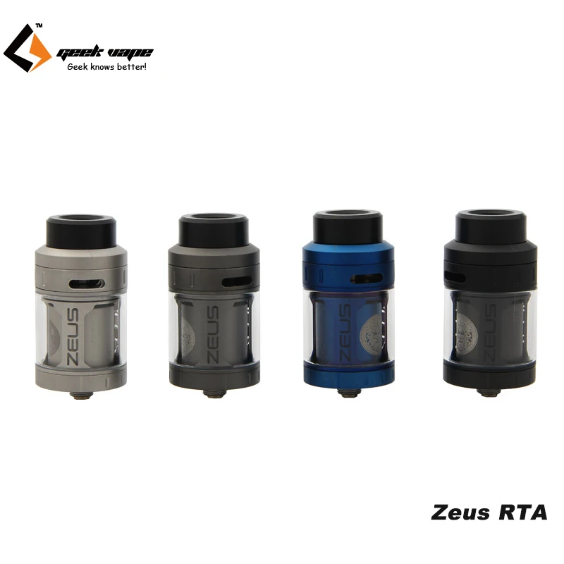 Оригинальный атомайзер GeekVape Zeus RTA 4 мл 3D поток воздуха 510 и 810 бак с капельным